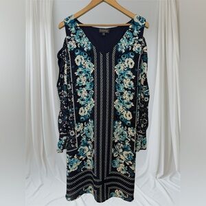 Luxology Navy Bohemian Dress